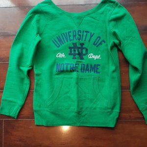 Adidas Notre Dame wide crew neck